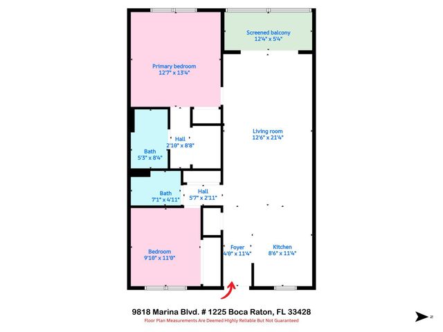 9818 Marina Blvd 1225, Boca Raton, FL 33428