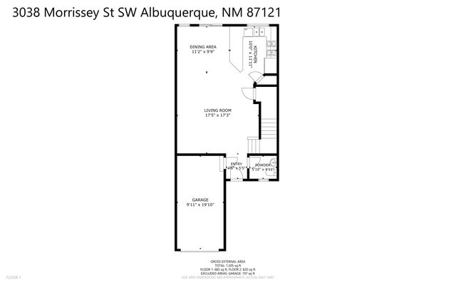 3038 MORRISSEY Street SW, Albuquerque, NM 87121