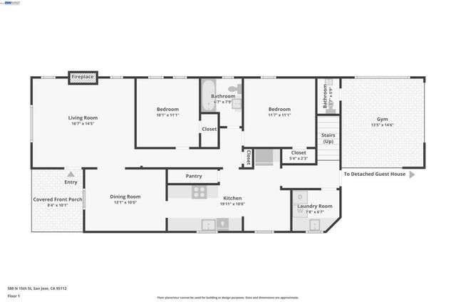 580 N 15Th St, San Jose, CA 95112