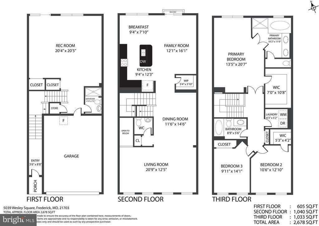 5039 WESLEY SQ, Frederick, MD 21703