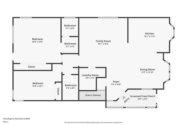 1344 Village Ln, Placerville, CA 95667