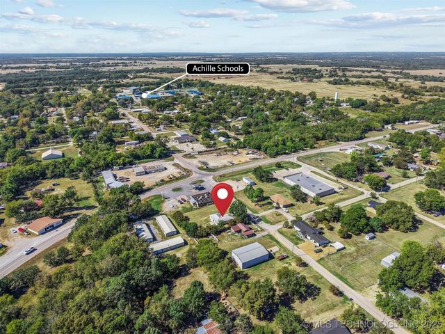 110 E Main, Achille, OK 74720