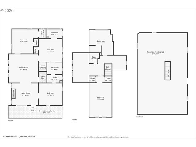 4227 Se GLADSTONE St, Portland, OR 97206