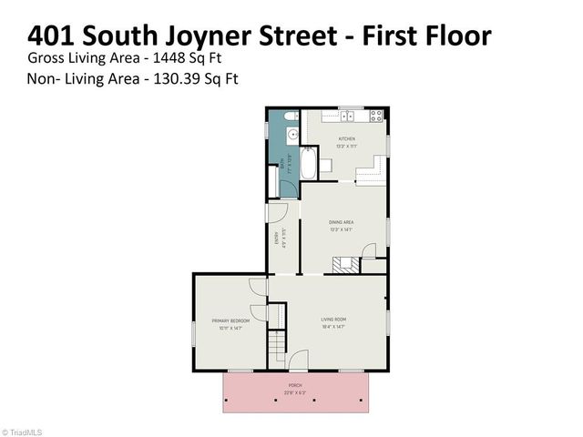 401 S Joyner Street, Gibsonville, NC 27249