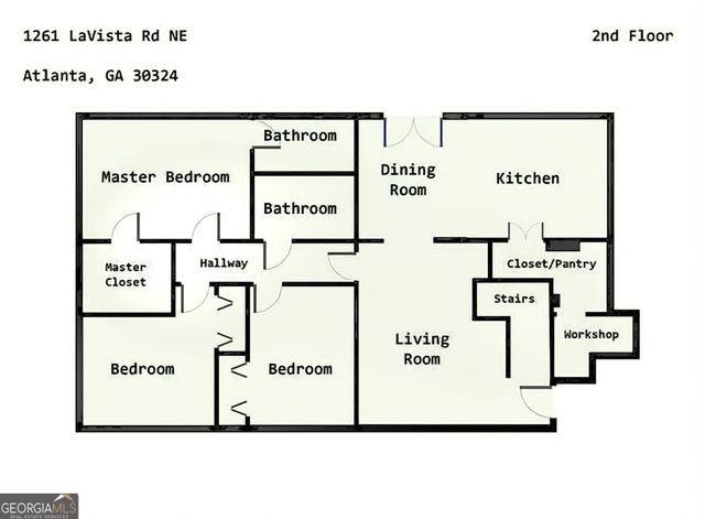 1261 Lavista Road NE K3, Atlanta, GA 30324