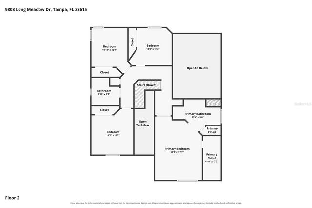 9808 LONG MEADOW DRIVE, Tampa, FL 33615