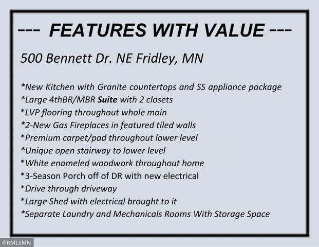 500 Bennett Drive NE, Fridley, MN 55432