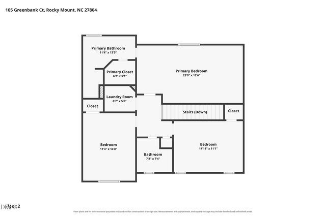 105 Green Bank Court, Rocky Mount, NC 27804