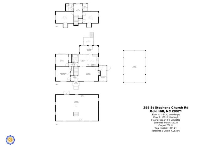 255 St Stephens Church Road, Gold Hill, NC 28071