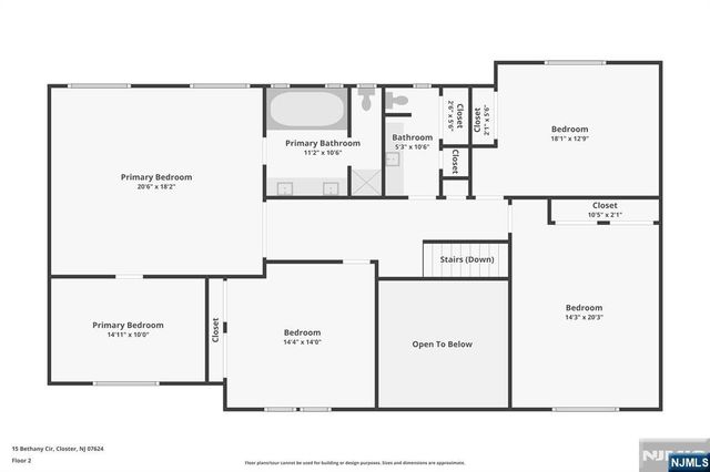 15 Bethany Circle, Closter, NJ 07624