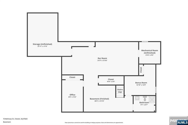 15 Bethany Circle, Closter, NJ 07624