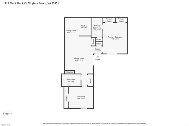 1113 Black Duck CT, Virginia Beach, VA 23451