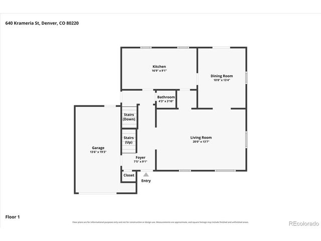 640 N Krameria St, Denver, CO 80220