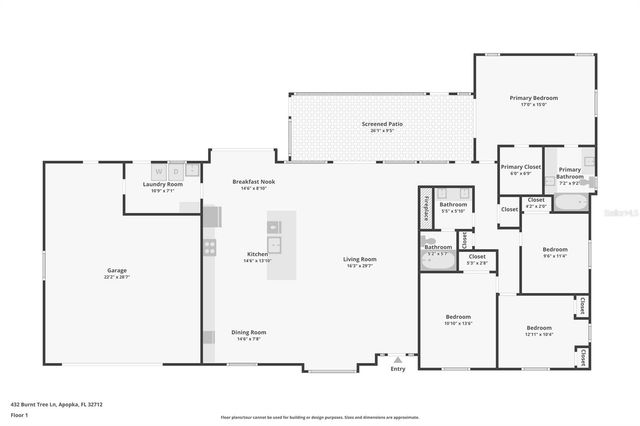 432 BURNT TREE LANE, Apopka, FL 32712