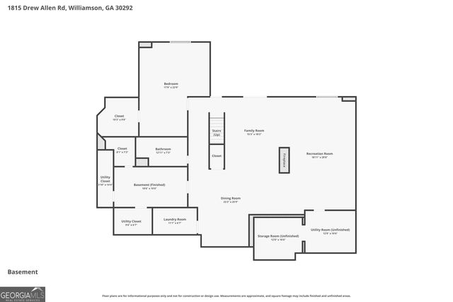 1815 Drew Allen Road, Williamson, GA 30292