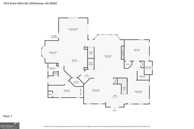 1815 Drew Allen Road, Williamson, GA 30292