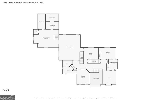 1815 Drew Allen Road, Williamson, GA 30292