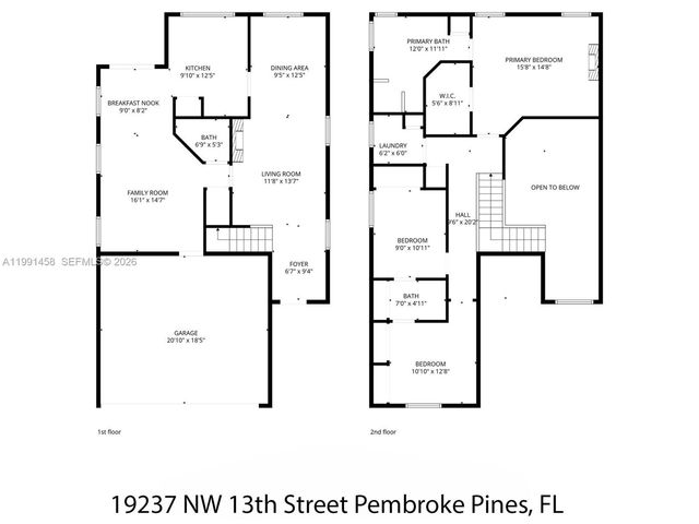 19237 NW 13th St, Pembroke Pines, FL 33029