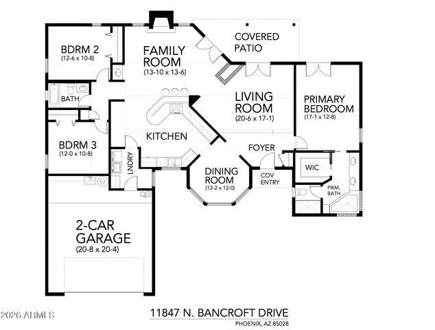 11847 N BANCROFT Drive, Phoenix, AZ 85028