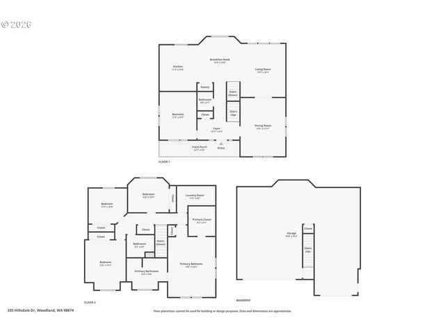 335 HILLSDALE Dr, Woodland, WA 98674