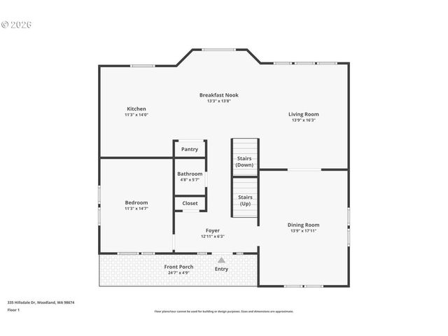 335 HILLSDALE Dr, Woodland, WA 98674