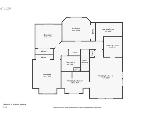 335 HILLSDALE Dr, Woodland, WA 98674