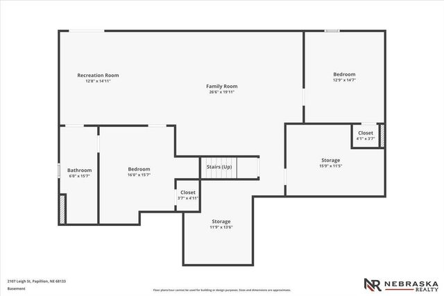 2107 Leigh Street, Papillion, NE 68133