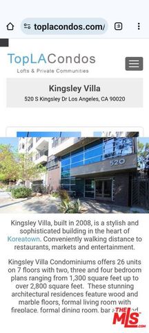 520 S Kingsley Drive 406, Los Angeles, CA 90020