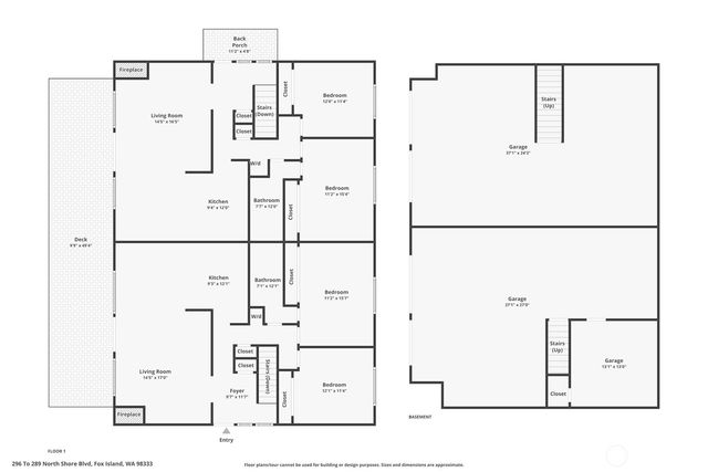 296 298 North Shore Boulevard, Fox Island, WA 98333