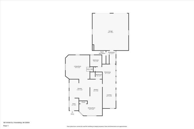 181 W 6th Street, Friendship, WI 53934