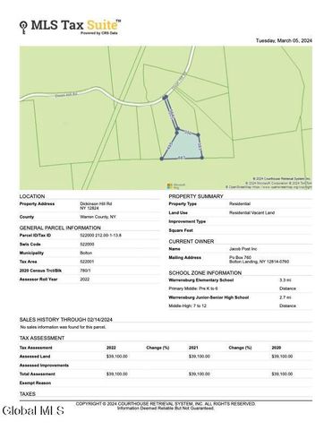 344 Dickinson Hill Road, Bolton, NY 12824