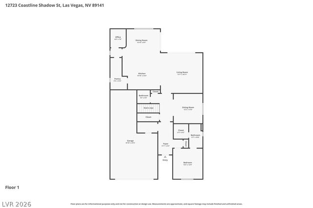 12723 Coastline Shadow Street, Las Vegas, NV 89141