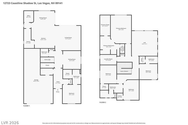 12723 Coastline Shadow Street, Las Vegas, NV 89141