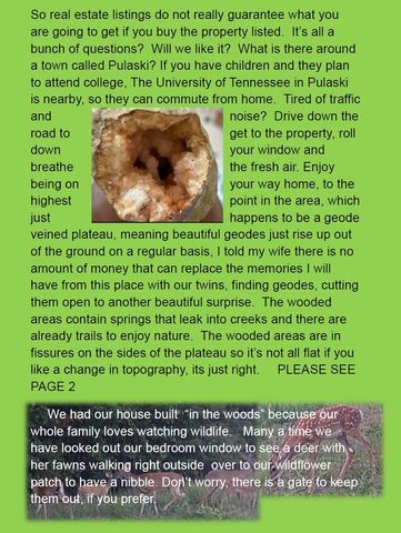 1221 Johnson Branch Rd, Pulaski, TN 38478