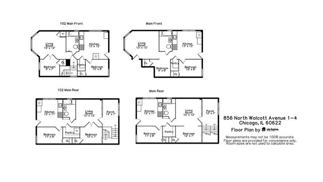 856 N Wolcott Avenue, Chicago, IL 60622