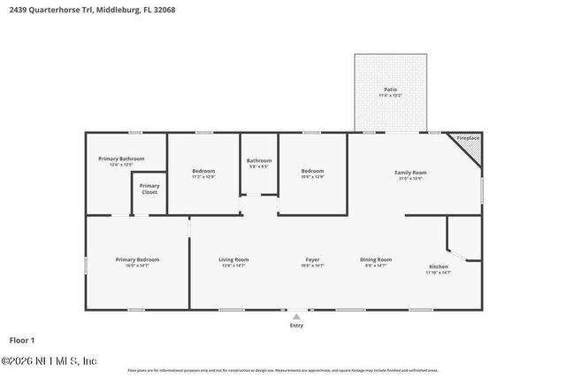 2439 QUARTERHORSE Trail, Middleburg, FL 32068
