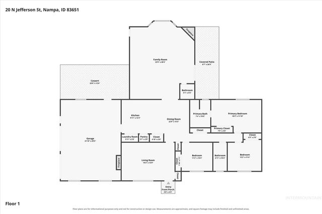 20 N Jefferson St, Nampa, ID 83651