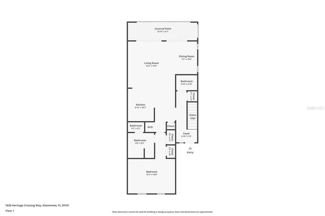 7636 HERITAGE CROSSING WAY, Reunion, FL 34747