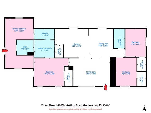 148 Plantation Boulevard, Lake Worth, FL 33467