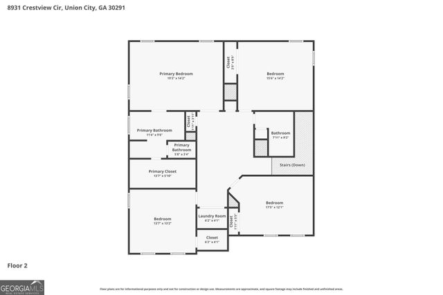 8931 Crestview Circle, Union City, GA 30291