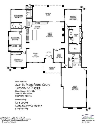 2725 N Megafauna Court, Tucson, AZ 85749