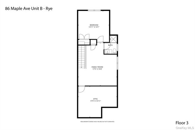 86 B Maple Avenue, Rye, NY 10580