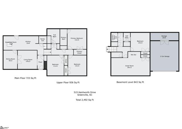 515 Kenilworth Drive, Greenville, SC 29615