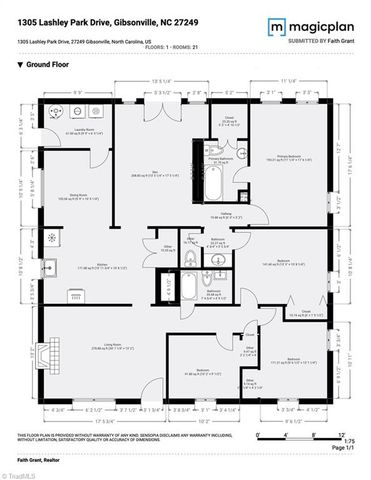 1305 Lashley Park Drive, Gibsonville, NC 27249