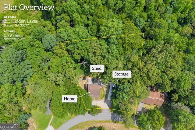 213 Hidden Lakes Drive, Toccoa, GA 30577