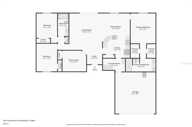 3615 CELEBRATION DRIVE, Brooksville, FL 34604