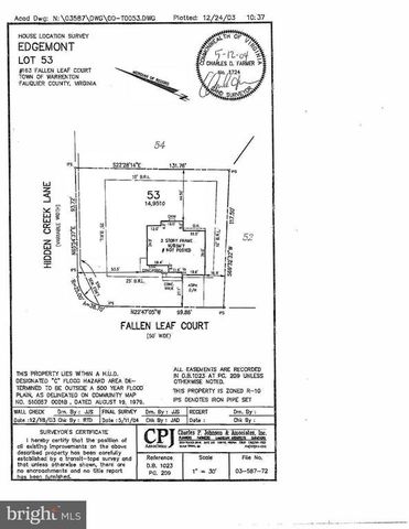 163 FALLEN LEAF CT, Warrenton, VA 20186