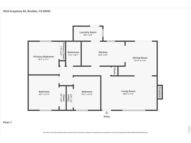 9234 Arapahoe Rd, Boulder, CO 80303