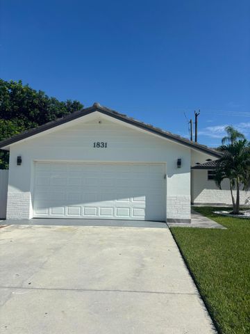 1831 EAST Court, Lake Clarke Shores, FL 33406