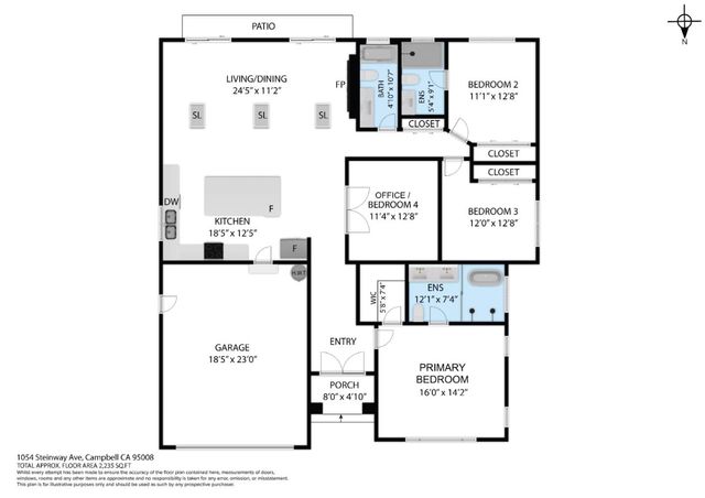 1054 Steinway Avenue, Campbell, CA 95008